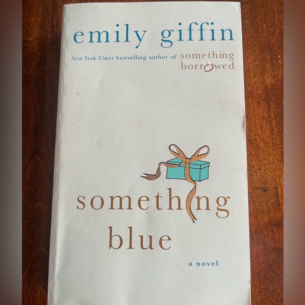 Something blue bestseller book Emily Giffin 4/$20